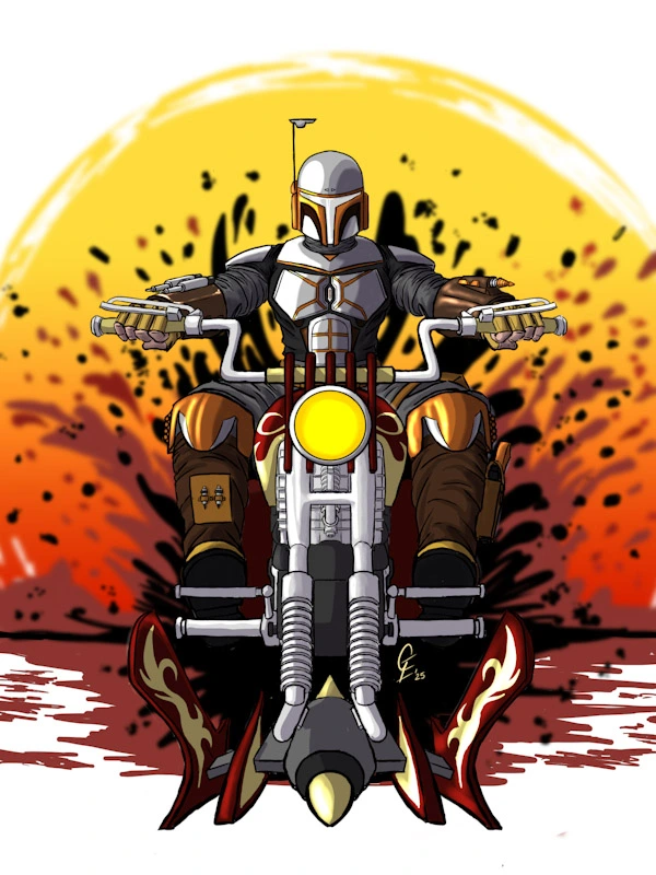 Ilustración personalizada de Star Wars