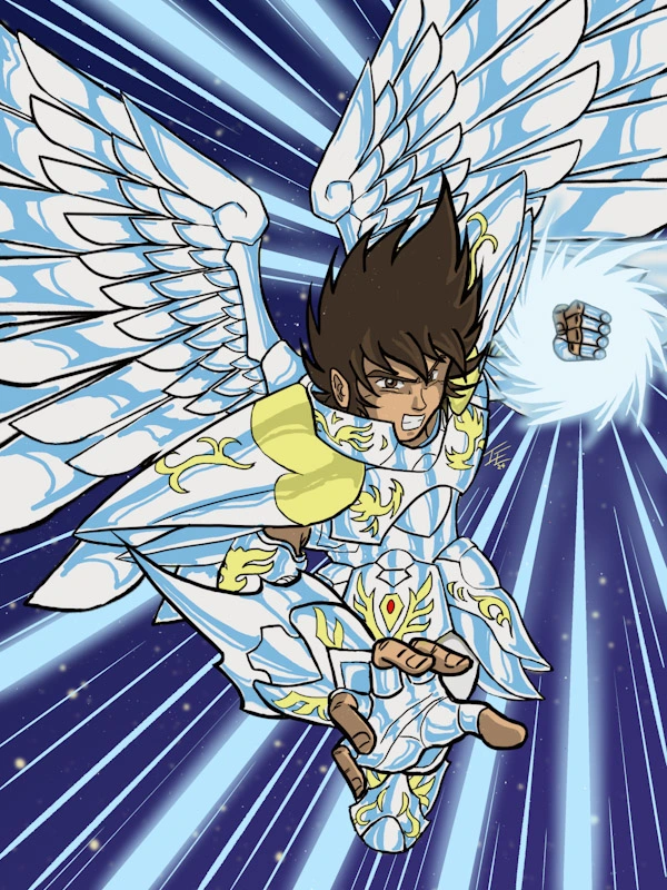 Anime art commission - Saint Seiya