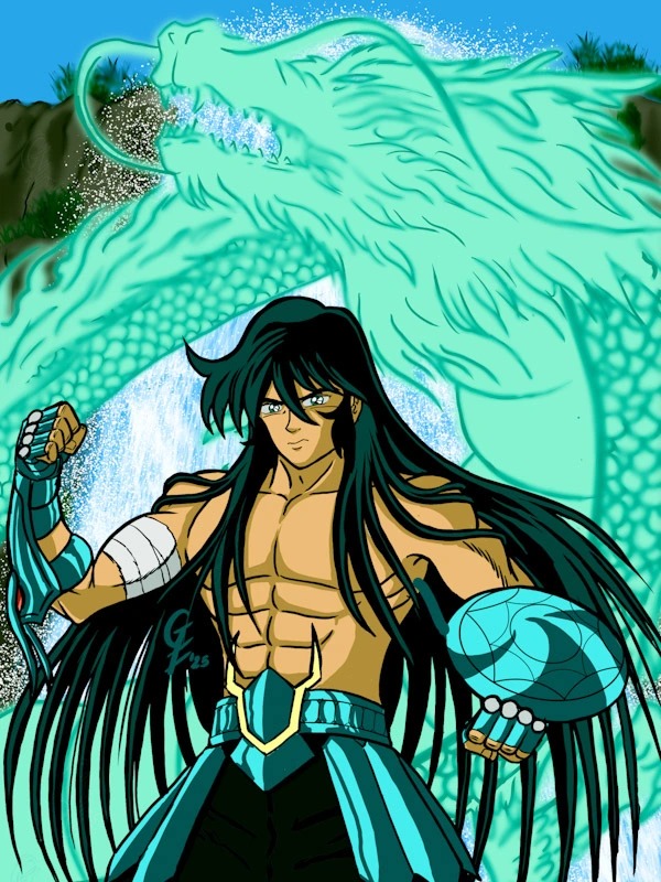 Saint Seiya Commission - Dragon Shiryu